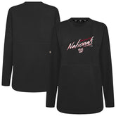 Washington Nationals Levelwear Women's Oversized Beaudry Sizzle Top - MLB Tops