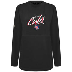 Chicago Cubs Levelwear Women's Oversized Beaudry Sizzle Top - MLB Tops