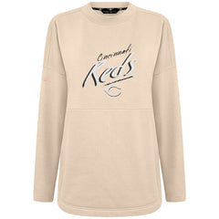 Cincinnati Reds Levelwear Women's Oversized Beaudry Sizzle Top - MLB Tops