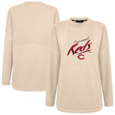 Cincinnati Reds Levelwear Women's Oversized Beaudry Sizzle Top - MLB Tops