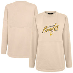 Pittsburgh Pirates Levelwear Women's Oversized Beaudry Sizzle Top - MLB Tops