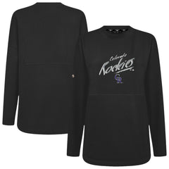 Colorado Rockies Levelwear Women's Oversized Beaudry Sizzle Top - MLB Tops