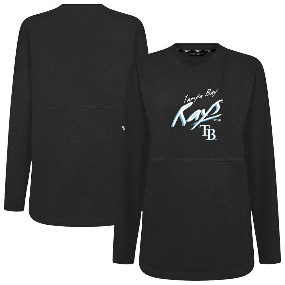 Tampa Bay Rays Levelwear Women's Oversized Beaudry Sizzle Top - MLB Tops