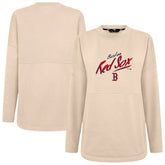 Boston Red Sox Levelwear Women's Oversized Beaudry Sizzle Top - MLB Tops