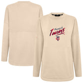 Minnesota Twins Levelwear Women's Oversized Beaudry Sizzle Top - MLB Tops