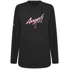 Los Angeles Angels Levelwear Women's Oversized Beaudry Sizzle Top - MLB Tops