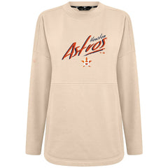 Houston Astros Levelwear Women's Oversized Beaudry Sizzle Top - MLB Tops
