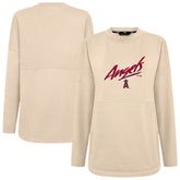 Los Angeles Angels Levelwear Women's Oversized Beaudry Sizzle Top - MLB Tops