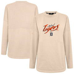 Detroit Tigers Levelwear Women's Oversized Beaudry Sizzle Top - MLB Tops