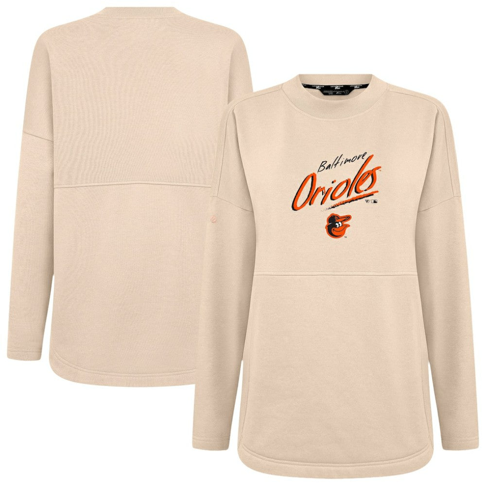 Baltimore Orioles Levelwear Women's Oversized Beaudry Sizzle Top - MLB Tops