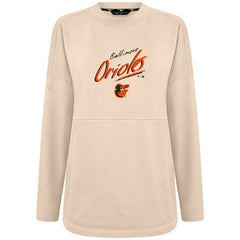 Baltimore Orioles Levelwear Women's Oversized Beaudry Sizzle Top - MLB Tops