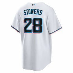 Kyle Stowers Miami Marlins Nike Youth Home Replica Jersey - MLB Jerseys