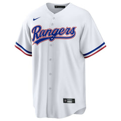 Ezequiel Duran Texas Rangers Nike Youth Home Replica Jersey - MLB Jerseys