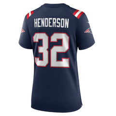 New England Patriots TreVeyon Henderson Women's Game Jersey | NFL Hot