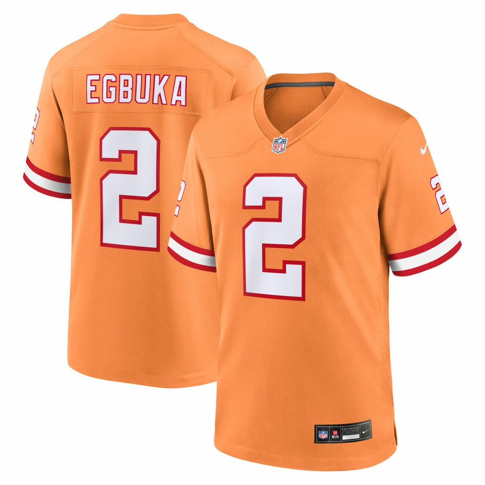 Tampa Bay Buccaneers Emeka Egbuka Alternate 2 Game Jersey | NFL Online
