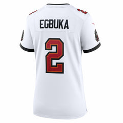 Tampa Bay Buccaneers Emeka Egbuka Women's 50th Season Game Jersey | NFL Sale