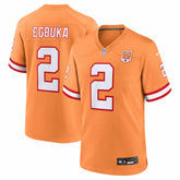 Tampa Bay Buccaneers Emeka Egbuka Alternate 2 50th Season Game Jersey | NFL Discount