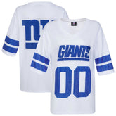 New York Giants Cuce Women's Rhinestone V-Neck Tunic | NFL Online