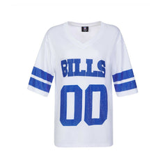 Buffalo Bills Cuce Women's Rhinestone V-Neck Tunic | NFL Discount