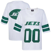 New York Jets Cuce Women's Rhinestone V-Neck Tunic | NFL Sale