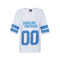 Carolina Panthers Cuce Women's Rhinestone V-Neck Tunic | NFL Sale