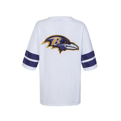 Baltimore Ravens Cuce Women's Rhinestone V-Neck Tunic | NFL Online