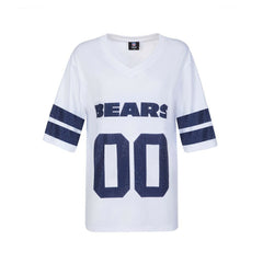 Chicago Bears Cuce Women's Rhinestone V-Neck Tunic | NFL Online