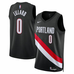 Black Damian Lillard Portland Trail Blazers Unisex Swingman Jersey | NBA