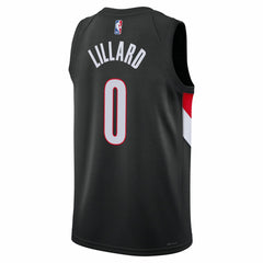 Black Damian Lillard Portland Trail Blazers Unisex Swingman Jersey | NBA