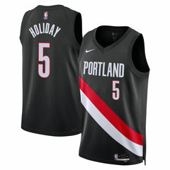 Black Jrue Holiday Portland Trail Blazers Unisex Swingman Jersey | NBA