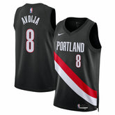 Black Deni Avdija Portland Trail Blazers Unisex Swingman Jersey | NBA