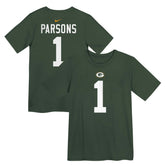 Green Bay Packers Micah Parsons Preschool Name & Number T-Shirt | NFL New