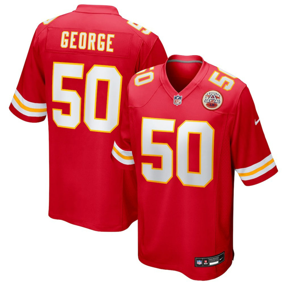 Kansas City Chiefs Brandon George Team Game Jersey | NFL Near me