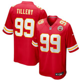 Kansas City Chiefs Jerry Tillery Team Game Jersey | NFL US