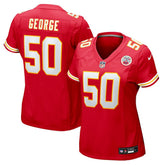 Kansas City Chiefs Brandon George Women's Team Game Jersey | NFL Hot