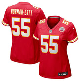 Kansas City Chiefs Omarr Norman-Lott Women's Team Game Jersey | NFL Outlet