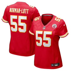 Kansas City Chiefs Omarr Norman-Lott Women's Team Game Jersey | NFL Outlet