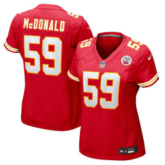 Kansas City Chiefs Cooper McDonald Women's Team Game Jersey | NFL Online