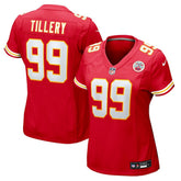 Kansas City Chiefs Jerry Tillery Women's Team Game Jersey | NFL Hot