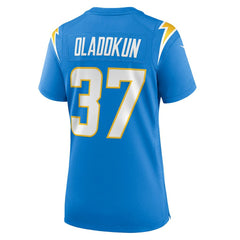 Los Angeles Chargers Jordan Oladokun Women's Team Game Jersey | NFL Hot