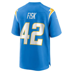 Los Angeles Chargers Tucker Fisk Team Game Jersey | NFL Outlet