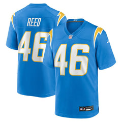 Los Angeles Chargers Nikko Reed Team Game Jersey | NFL Near me