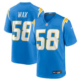 Los Angeles Chargers Marlowe Wax Team Game Jersey | NFL Sale