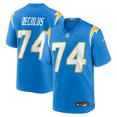Los Angeles Chargers Austin Deculus Team Game Jersey | NFL Discount
