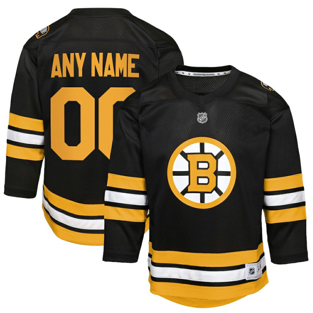 Boston Bruins Youth Home Custom Replica Jersey - NHL Jerseys