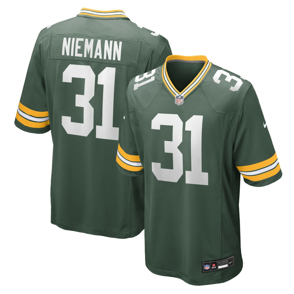Green Bay Packers Nick Niemann Team Game Jersey | NFL Discount