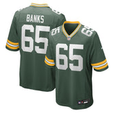 Green Bay Packers Aaron Banks Team Game Jersey | NFL Sale