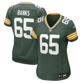 Green Bay Packers Aaron Banks Women's Team Game Jersey | NFL New