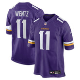Minnesota Vikings Carson Wentz Team Game Jersey | NFL Discount