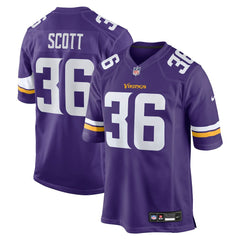 Minnesota Vikings Zavier Scott Team Game Jersey | NFL Discount